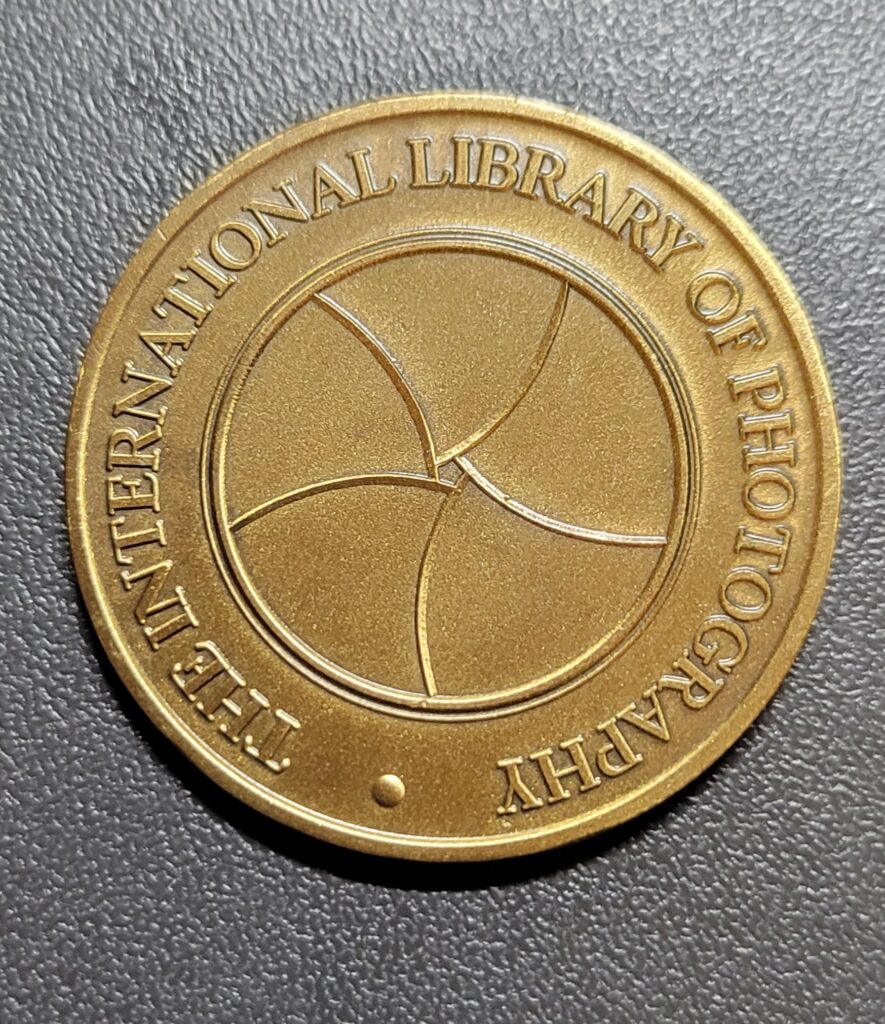 The International Library of Photography Medallion